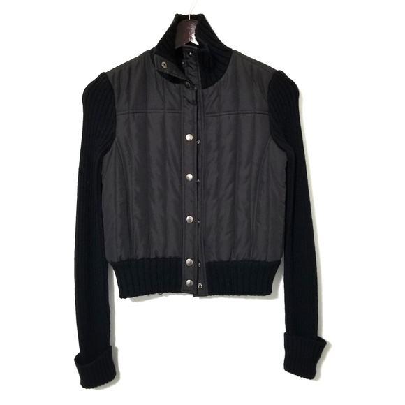 BCBGMAXAZRIA Puffer & Wool Jacket - Picture 1 of 7